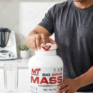 MT Nutrition – Big Grow Mass Gainer | Strawberry | 3kg