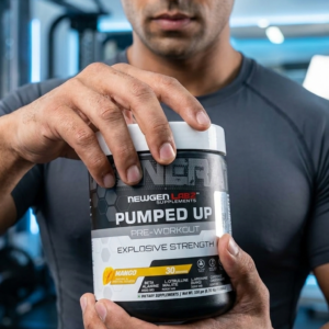 NEWGEN LABZ PUMPED UP PRE-WORKOUT – EXPLOSIVE STRENGTH (MANGO)