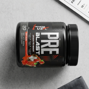 IWHEY USA PRE BLAST EXPLOSIVE PRE-WORKOUT (TIGER’S BLOOD)