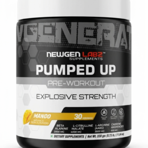 NEWGEN LABZ PUMPED UP PRE-WORKOUT - EXPLOSIVE STRENGTH (MANGO)